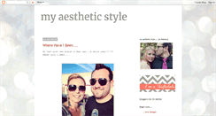 Desktop Screenshot of myaestheticstyle.blogspot.com