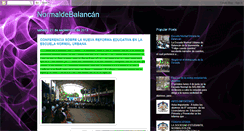 Desktop Screenshot of normaldebalancan.blogspot.com