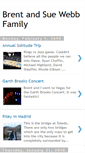 Mobile Screenshot of brentandsuewebbfamily.blogspot.com