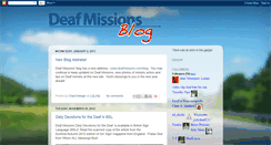 Desktop Screenshot of deafmissionsblog.blogspot.com
