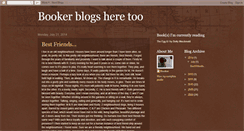 Desktop Screenshot of bookerpee.blogspot.com