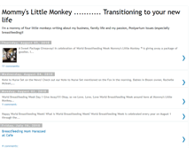 Tablet Screenshot of mommyslittlemonkey-evie.blogspot.com