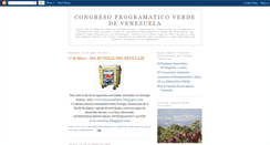 Desktop Screenshot of congresoprogramaticoverde.blogspot.com