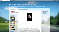 Desktop Screenshot of centrodeapoyoalamujermammalia.blogspot.com