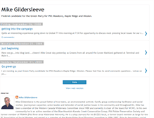 Tablet Screenshot of mikegildersleeve.blogspot.com