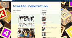 Desktop Screenshot of limitedgeneration.blogspot.com