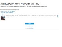 Tablet Screenshot of manilapropterty.blogspot.com