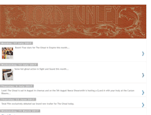 Tablet Screenshot of lordtunley.blogspot.com