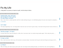 Tablet Screenshot of fixmylifetoday.blogspot.com