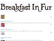 Tablet Screenshot of breakfastinfur.blogspot.com