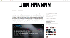 Desktop Screenshot of jonhannan.blogspot.com