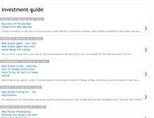 Tablet Screenshot of investment-guide-investman001.blogspot.com