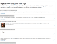 Tablet Screenshot of mysterywritingmusings.blogspot.com