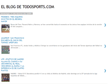 Tablet Screenshot of blogdetodosports.blogspot.com
