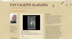 Desktop Screenshot of fayalailima.blogspot.com