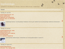 Tablet Screenshot of implantologie-bochum.blogspot.com