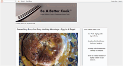 Desktop Screenshot of beabettercook.blogspot.com