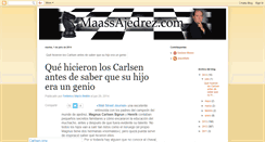 Desktop Screenshot of maassajedrez.blogspot.com