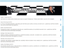Tablet Screenshot of maassajedrez.blogspot.com