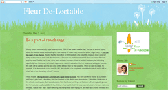 Desktop Screenshot of fleurde-lectable.blogspot.com