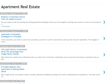 Tablet Screenshot of apartment-investment.blogspot.com