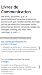 Mobile Screenshot of livrescommunication.blogspot.com