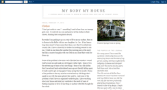 Desktop Screenshot of mybodymyhouse.blogspot.com