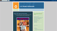 Desktop Screenshot of c-umusic-schmusic.blogspot.com