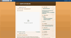 Desktop Screenshot of giovasblog.blogspot.com