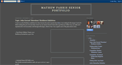 Desktop Screenshot of mathewfarris.blogspot.com