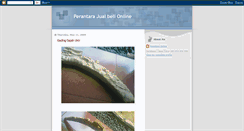 Desktop Screenshot of perantara-online.blogspot.com