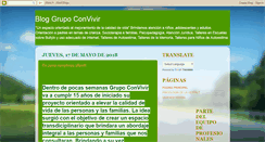 Desktop Screenshot of convivirgrupo.blogspot.com