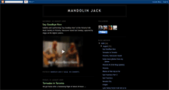 Desktop Screenshot of mandolinjack.blogspot.com