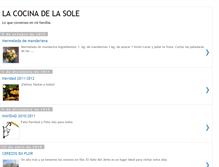 Tablet Screenshot of cocinasole.blogspot.com