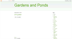Desktop Screenshot of gardens2ponds.blogspot.com