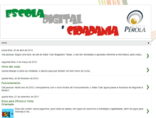 Tablet Screenshot of escoladigitalperola.blogspot.com