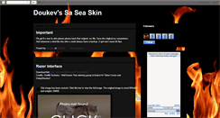 Desktop Screenshot of doukevskin.blogspot.com