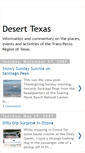 Mobile Screenshot of deserttexas.blogspot.com