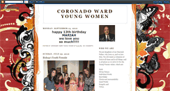 Desktop Screenshot of coronadoyw.blogspot.com