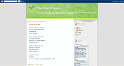 Desktop Screenshot of edeniaworld.blogspot.com