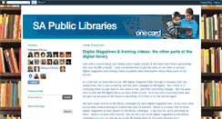 Desktop Screenshot of librariessa.blogspot.com