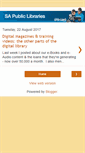 Mobile Screenshot of librariessa.blogspot.com