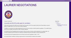 Desktop Screenshot of lauriernegotiations.blogspot.com