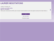 Tablet Screenshot of lauriernegotiations.blogspot.com