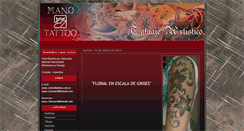 Desktop Screenshot of manotattooart.blogspot.com