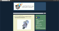 Desktop Screenshot of leodavincieu.blogspot.com