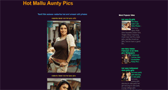 Desktop Screenshot of hot-mallu-aunty-bhabhi-pics.blogspot.com