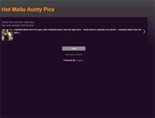 Tablet Screenshot of hot-mallu-aunty-bhabhi-pics.blogspot.com