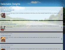 Tablet Screenshot of delectabledelightsforyou.blogspot.com