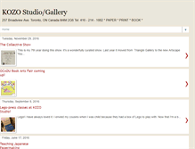 Tablet Screenshot of kozostudio.blogspot.com